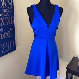 Express Dress Sz 0 Blue Like New